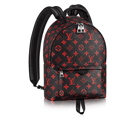 red and black louis vuitton palm springs backpack|palm springs backpack pm price.